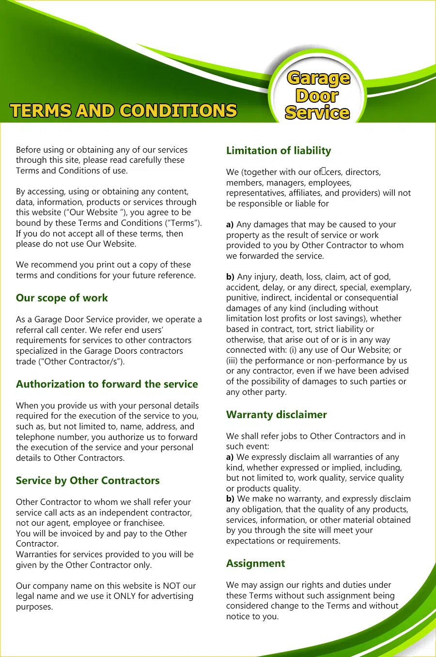 Master Garage Door Service Brentwood, NY 631-538-0845